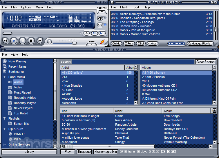 winamp for windows xp full download