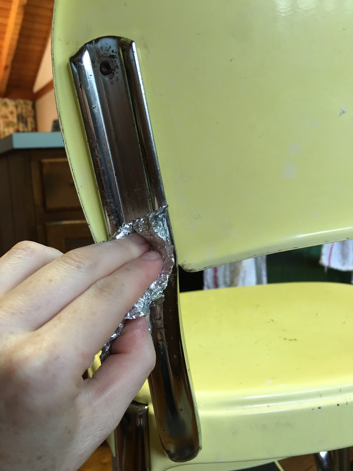 Vintage Metal Stool Restoration The Roots of Home