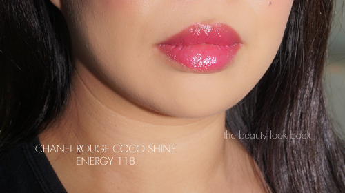 Review & Swatches: Chanel Rouge Coco Shine in Bonheur