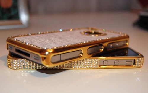 Sparkly, Gold Holiday IPhone Details by Cool Chic Style Fashion