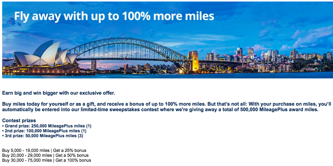 All the Right Points A Trick to Buy United Miles on the Cheap