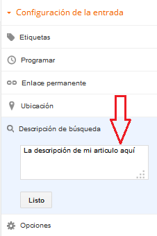Como personalizar las preferencias de búsqueda en Blogger