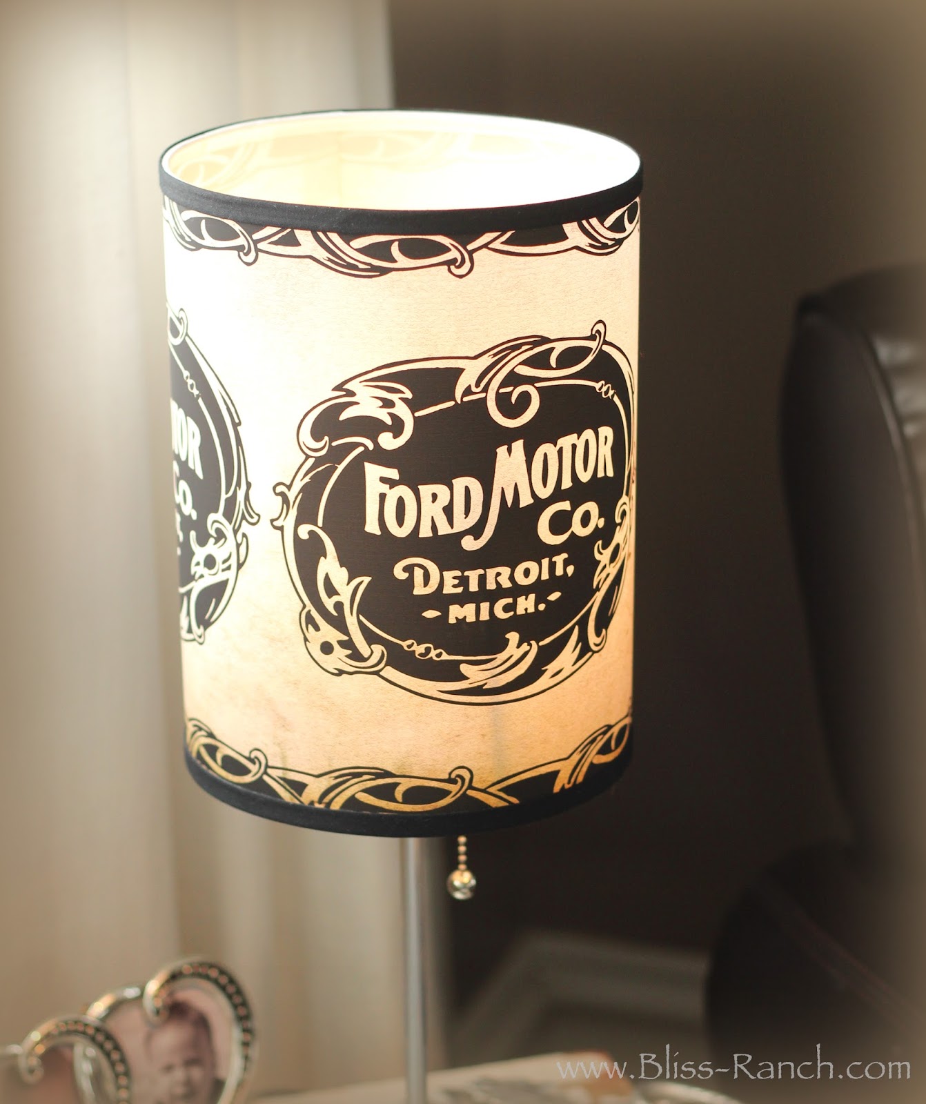 Ford Lamp in a box, Bliss-Ranch.com