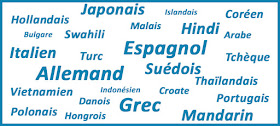 Liste de langues étrangères
