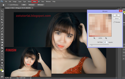 Tutorial Membuat Efek Sensor Foto Menggunakan Photoshop