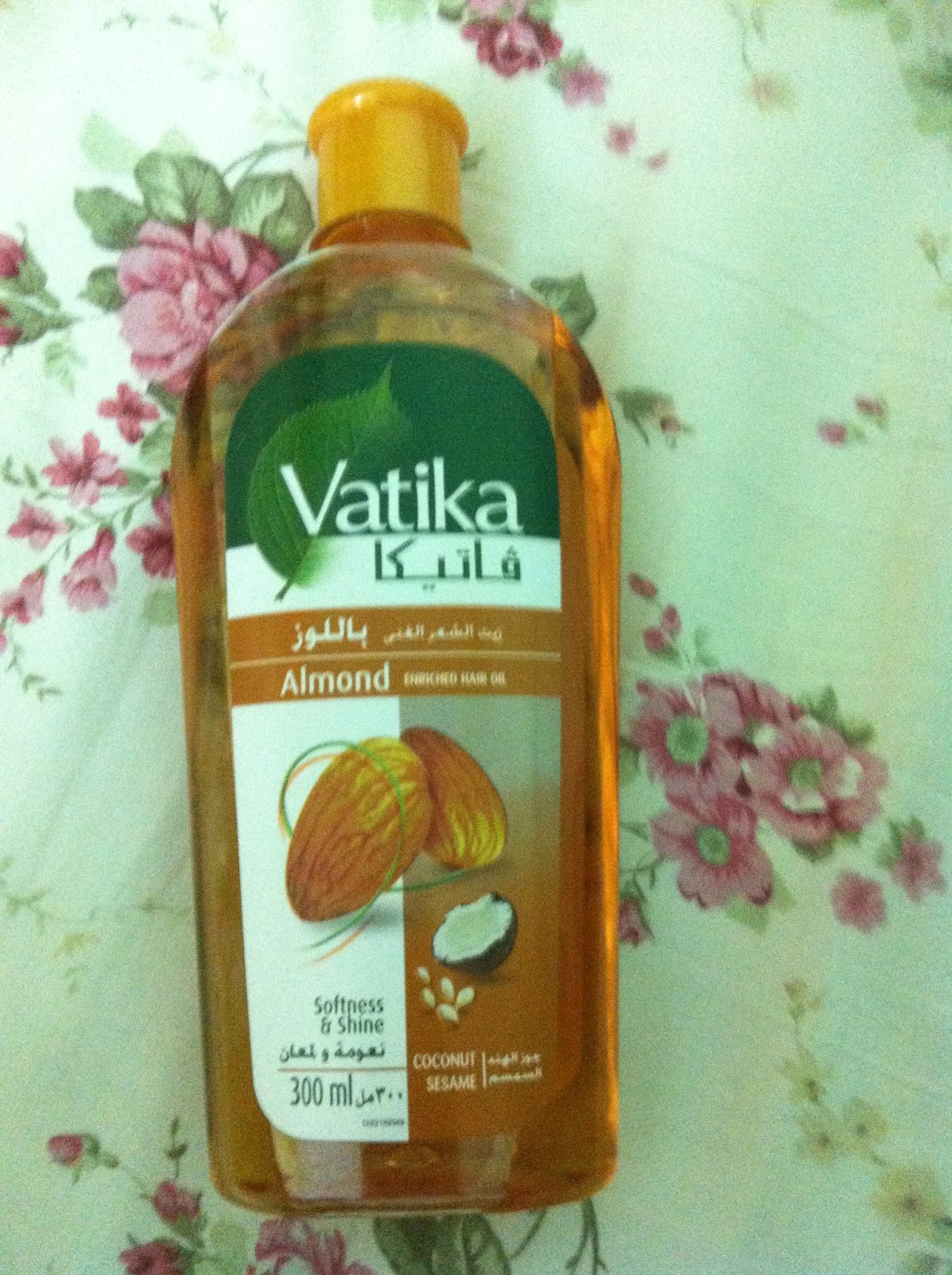 MY LIFE AS IT IS Vatika Almond enriched hair oil