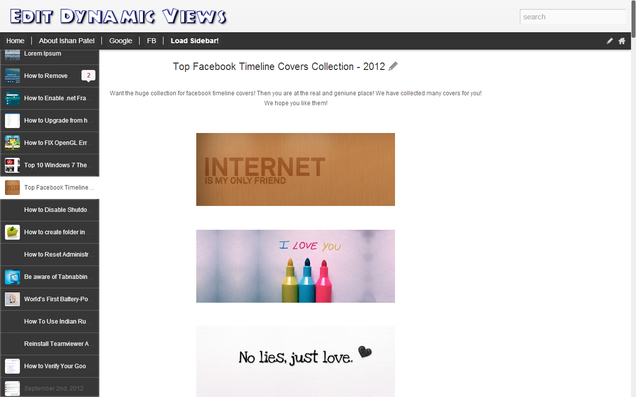 Edit Dynamic Views Add Scroll bar to Sidebar in Blogger Dynamic View