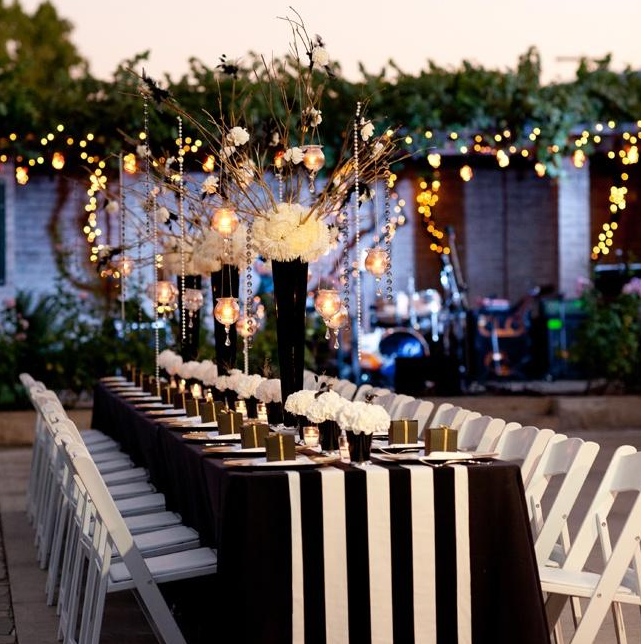 Some Tips for Black and White Wedding Decorations 2015 Prepare Weddings