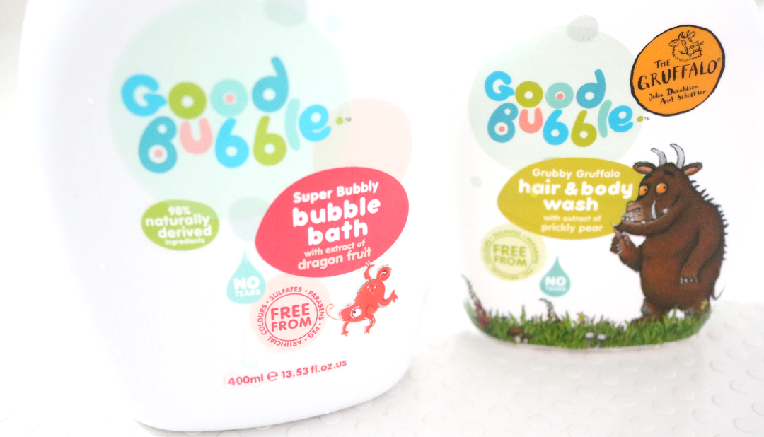 Good Bubble - Super Bubble Bath and Grubby Gruffalo Hair & Body Wash for Newborns & Sensitive Skin