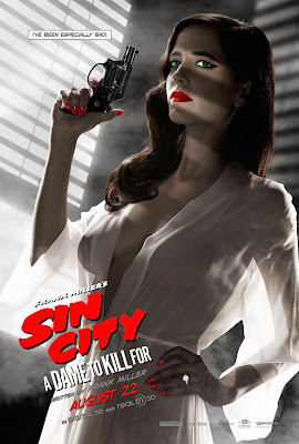 eva green shows boobs for sin city sequel poster
