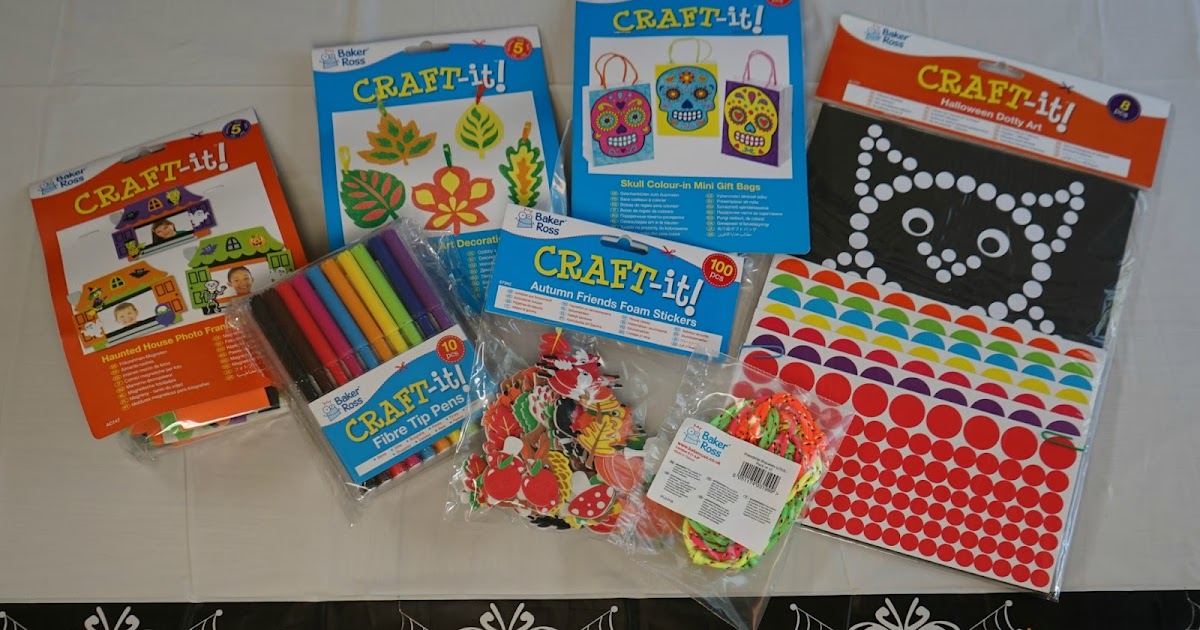 Entertaining Elliot: Halloween & Aututmn Crafts with Baker Ross