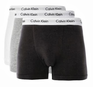 pack 3 boxer calvin klein: blanco, gris y negro 