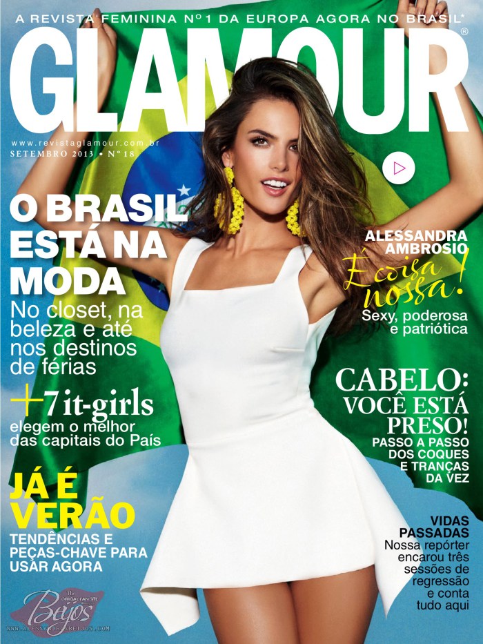 Alessandra Ambrosio For Glamour Brazil, September 2013 - Fashion Trends
