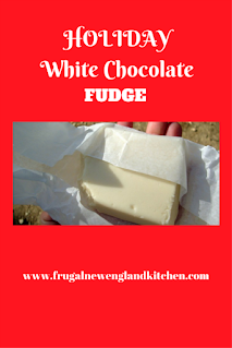 White Chocolate Fudge Recipe