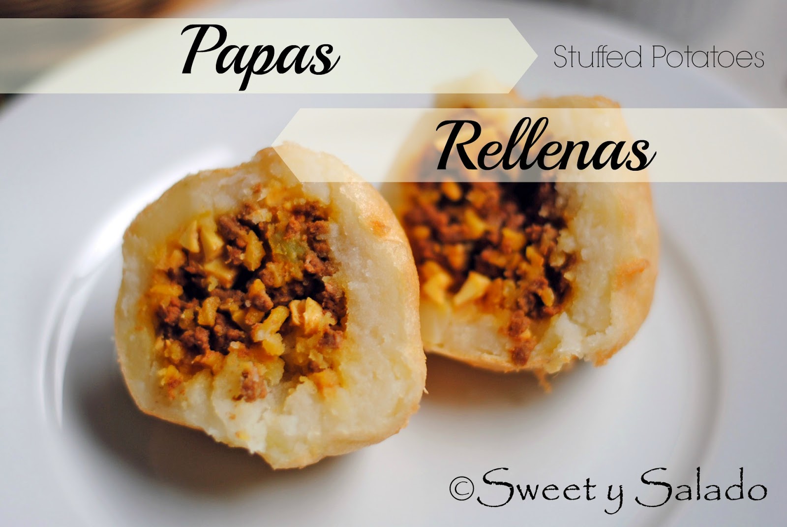 Papas Rellenas 🥔🇵🇷 Ingredients: 2 lbs potatoes 3 tbsp corn