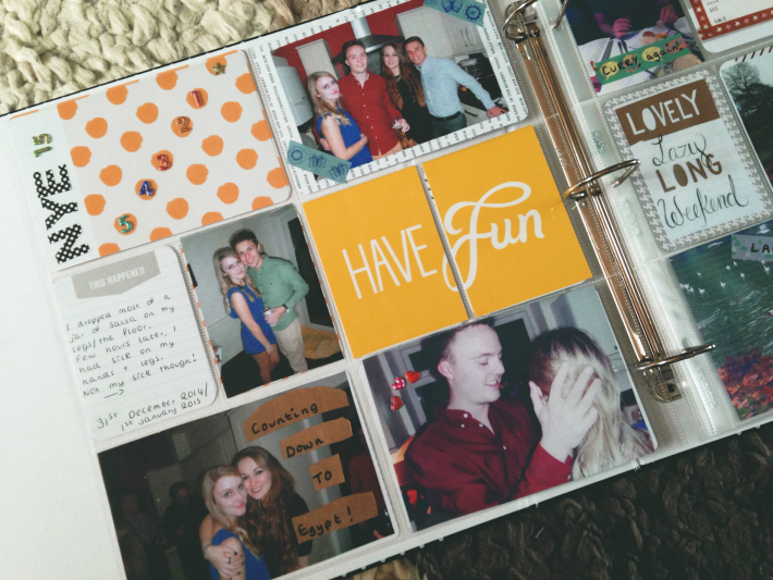 STARTING A PROJECT LIFE SCRAPBOOK | Cally Beckley