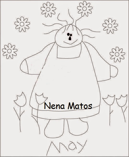 CREAZIONI CON STOFFA DISEGNI PER PATCHWORK