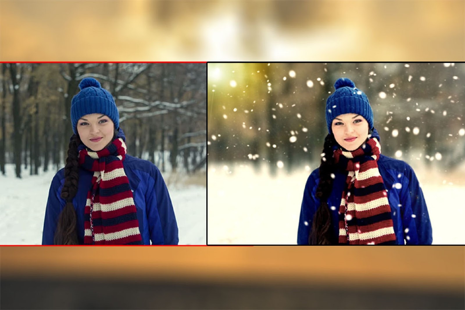 Winter TutorialSnow Effect The Support Creator