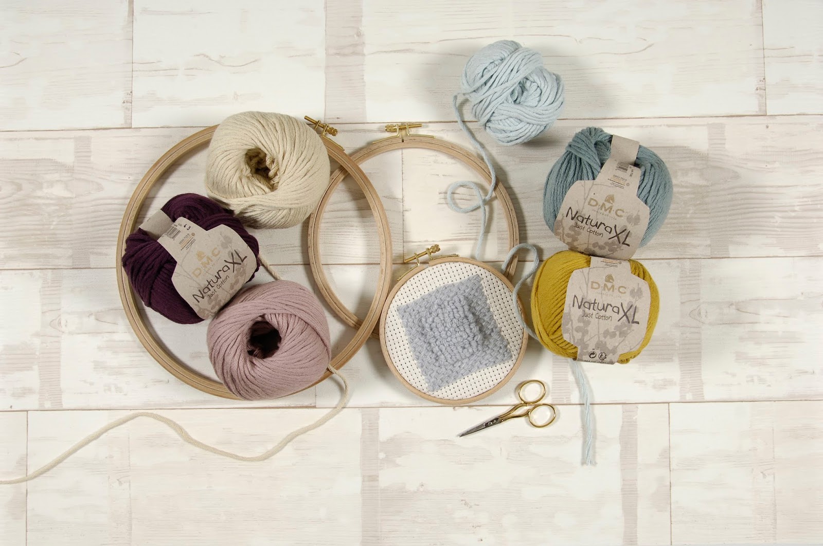 El blog de Dmc Punch needle, la técnica de bordado de moda