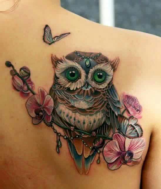 Awesome Owl Tattoos For Women