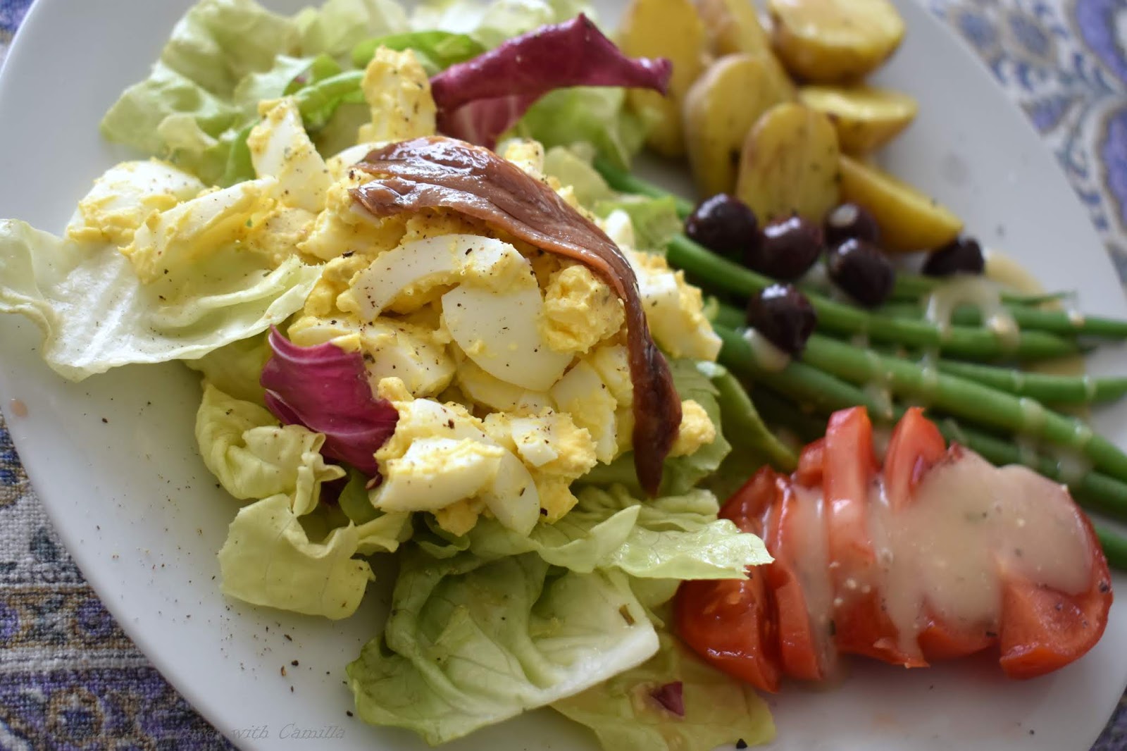 The Polarizing Anchovy + Egg Salad Niçoise FishFridayFoodies