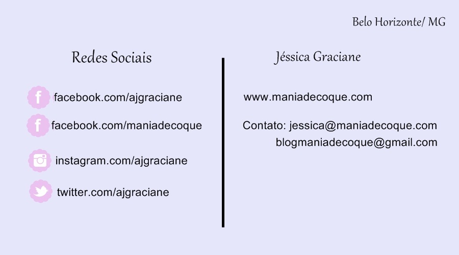diy cartões de visita jéssica graciane