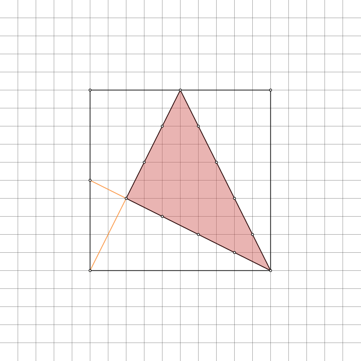 Matematik med Desmos 345 Triangle in a Square