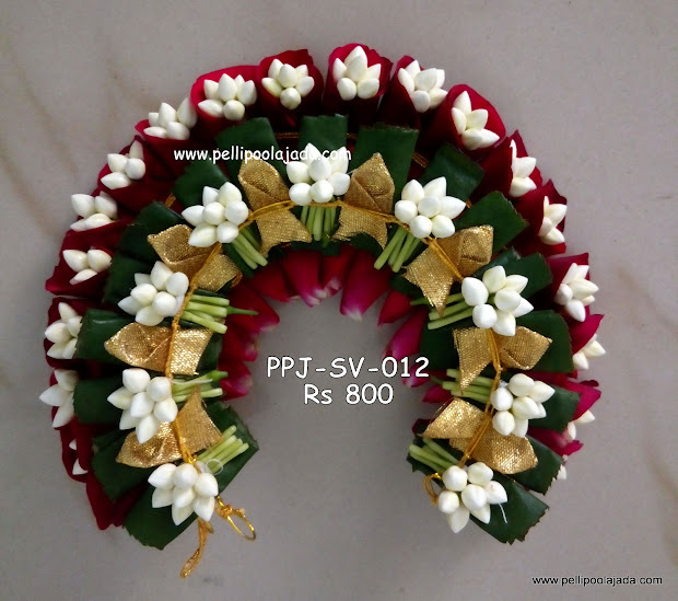 pelli poola jada venis- hair flowers