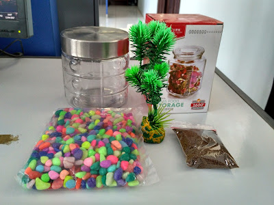 akuarium kecil