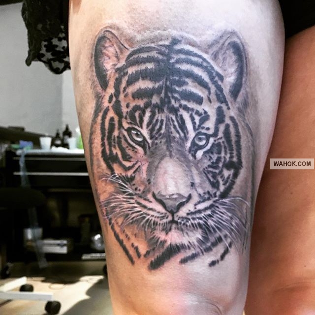 20 Gambar Tato 3d Harimau 2017 Terbaru Keren Inspirasi Pria