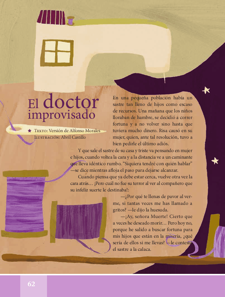 El doctor improvisado - Español Lecturas 5to 2014-2015