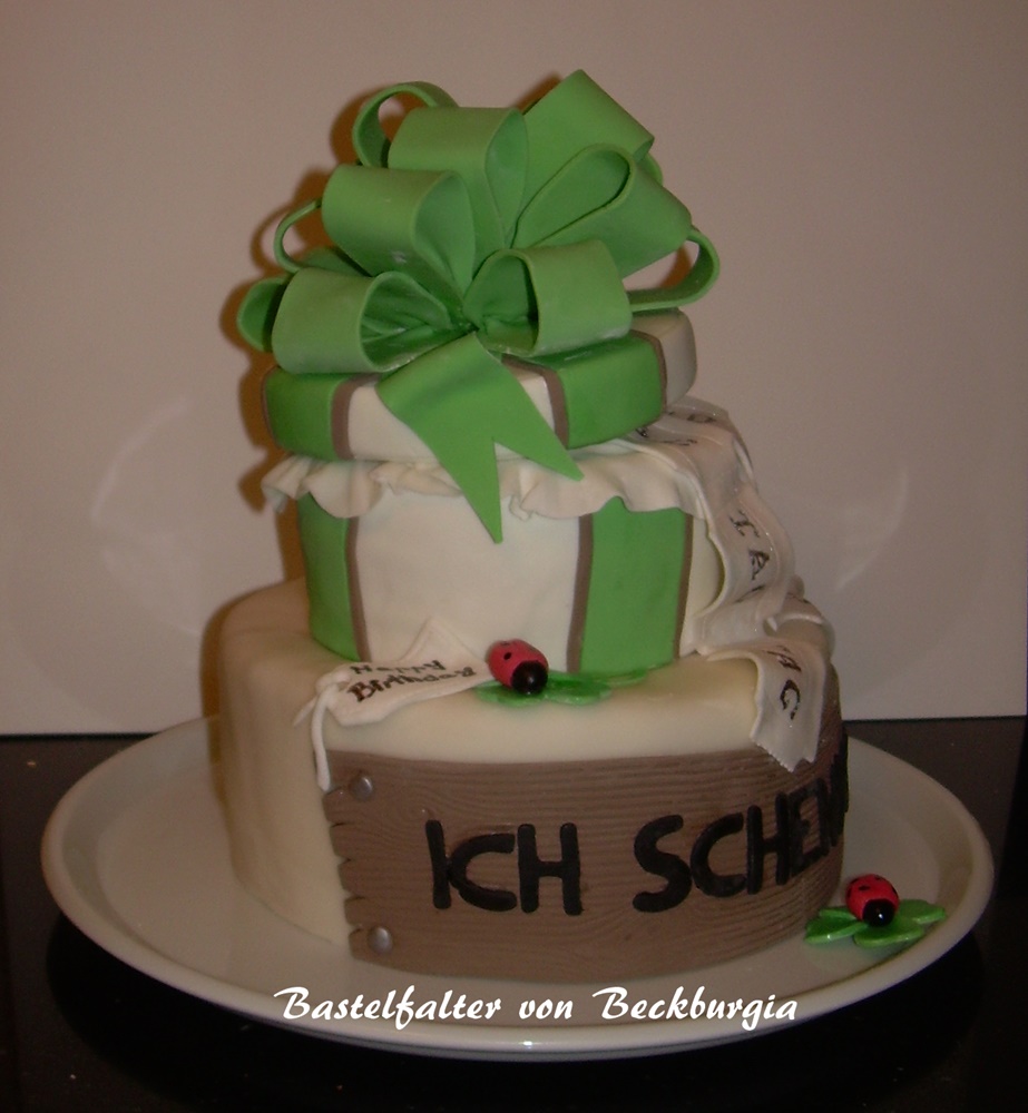 Ich Schenke Dir Zeit Mit Mir Bastelfalter´s Tortenwelt: Motivtorte zum Thema "Zeit" - Ich schenke