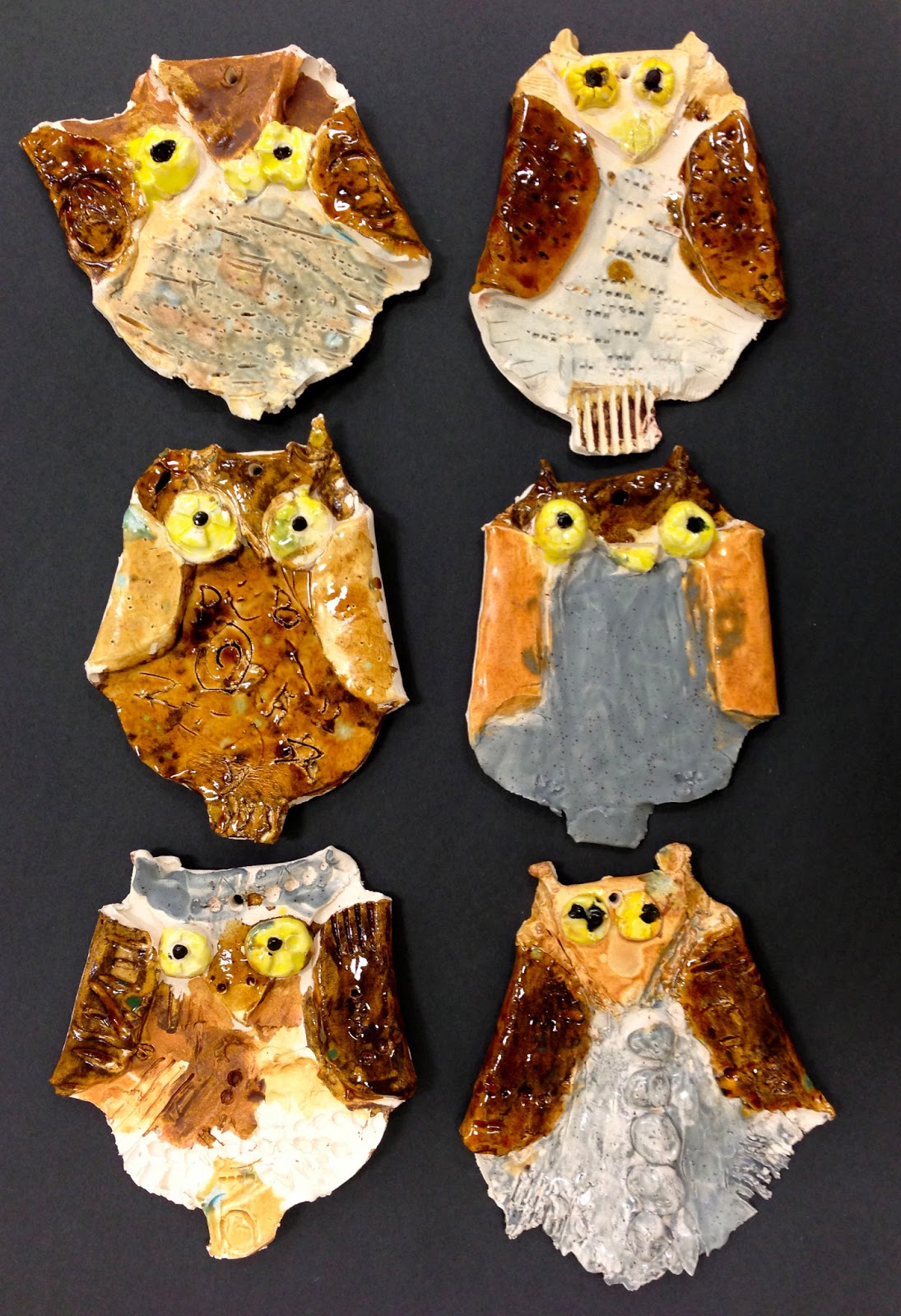 Expedition Art First Grade Clay Owls