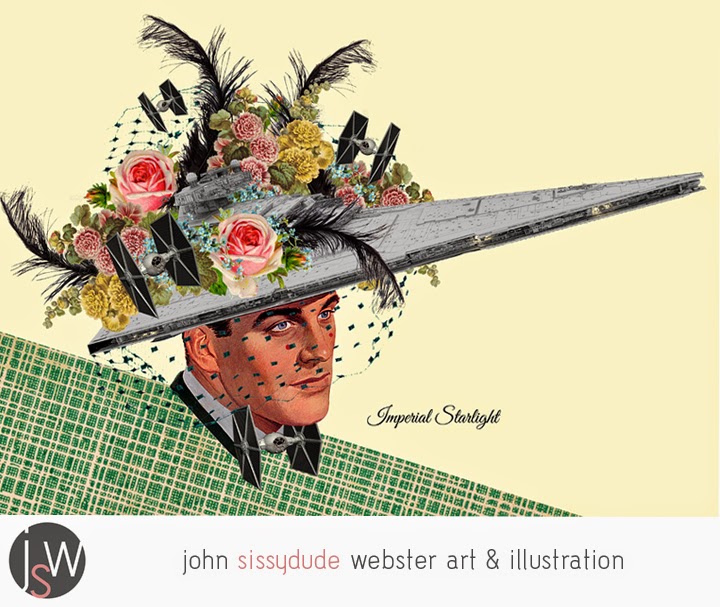Seduced by the New : Sissydude Collage Art Seduced by the New : Sissydude Collage Art