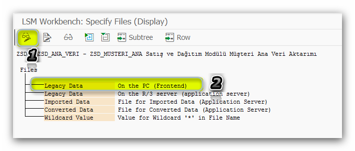 sap lsmw şablonu oluşturma