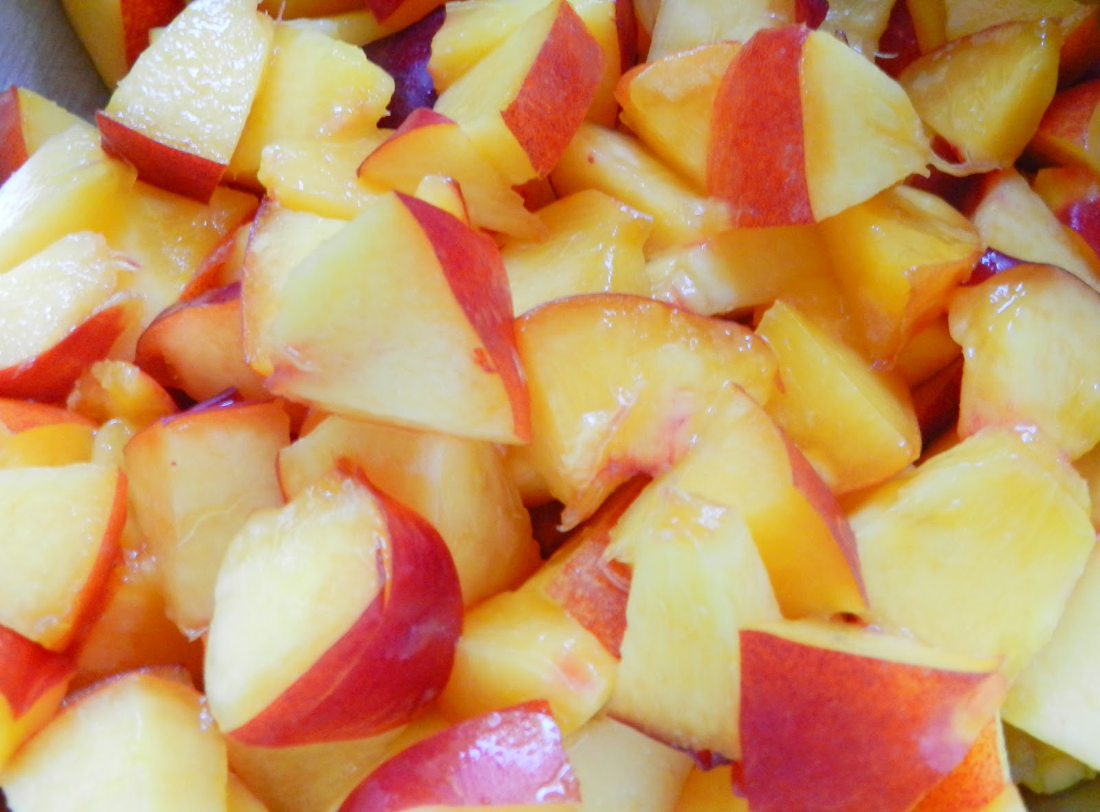 Nectarine Crisp with Streusel Topping