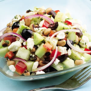 Cucumber & Black-Eyed Pea Salad
