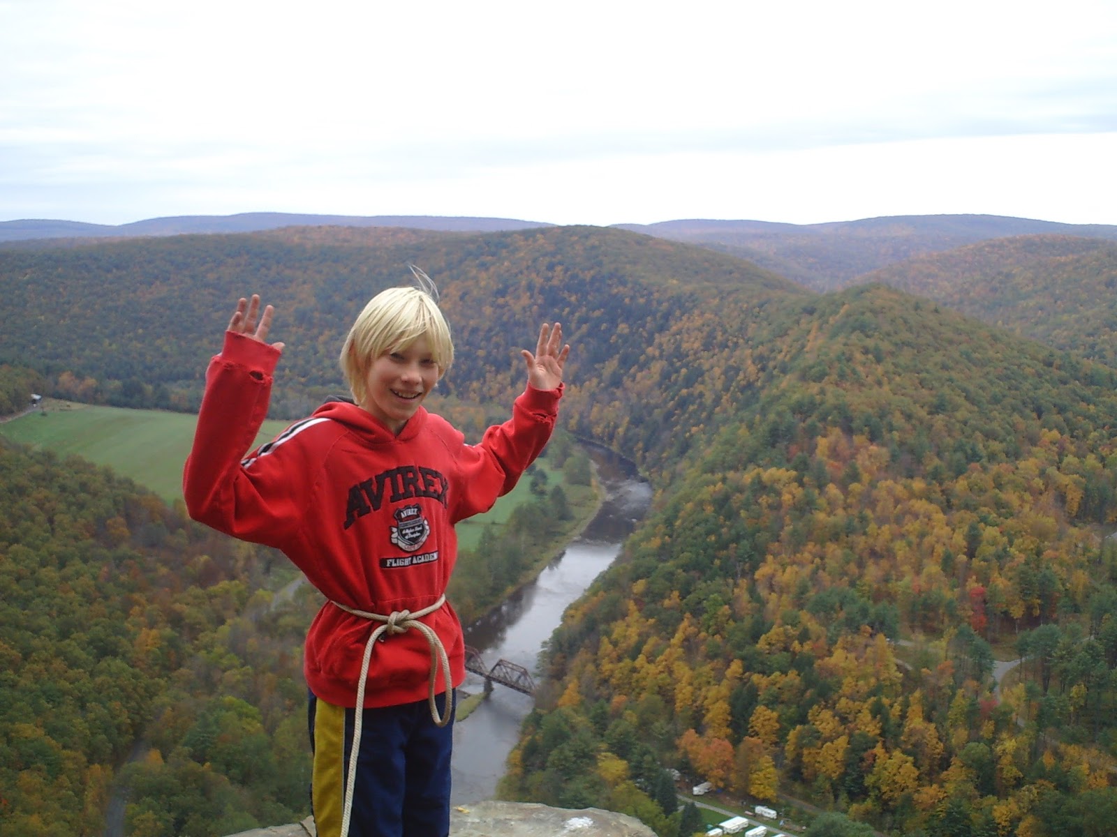 Lost in Leetonia Chimney Rock View of the World