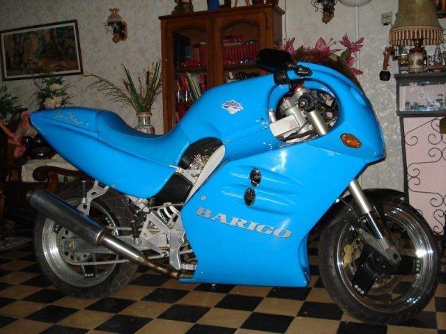 Barigo Onixa Blue Motorcycle Supermono