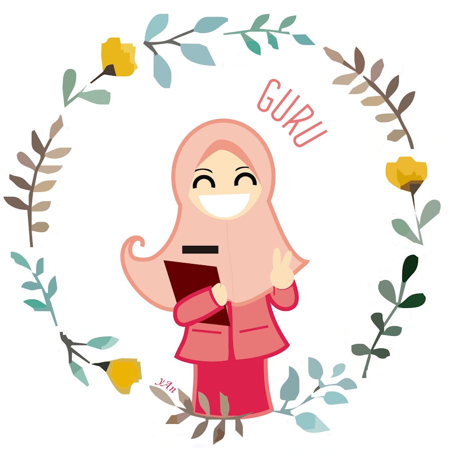 Gambar Kartun Ibu Guru Muslimah