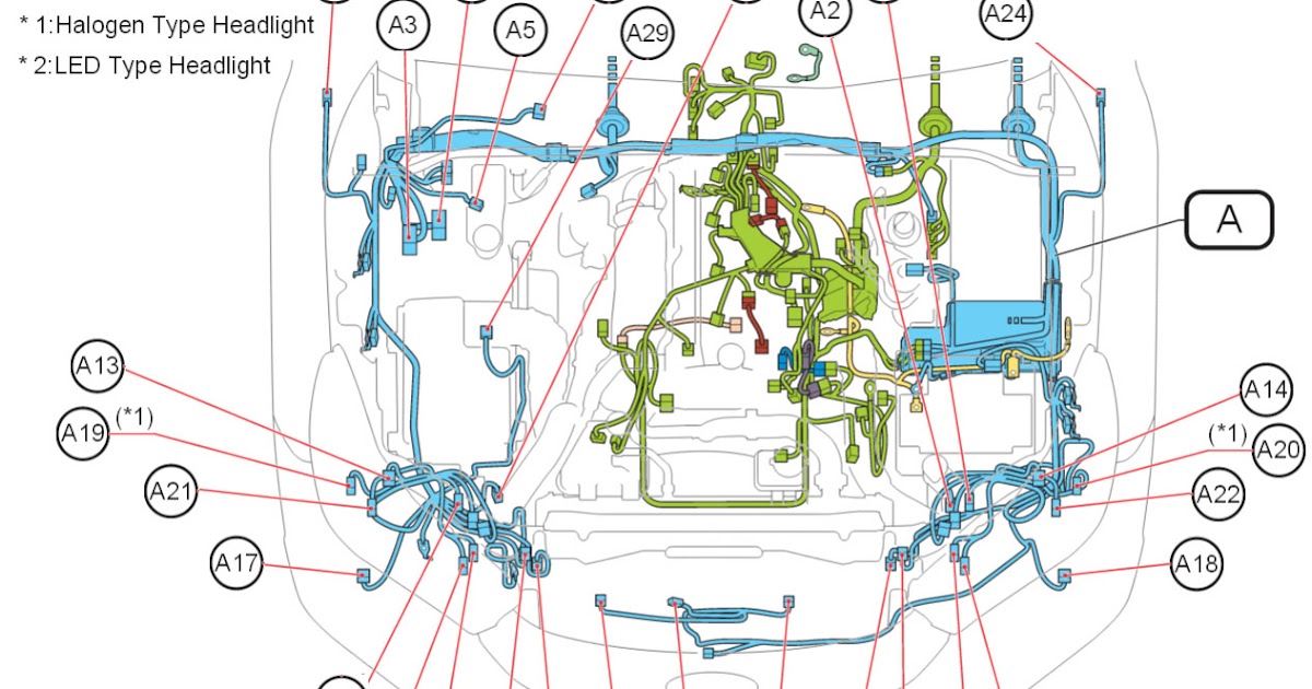 TOYOTA HILUX REVO WIRING - ENGINE: Toyota GD engine(1GD-FTV , 2GD-FTV)