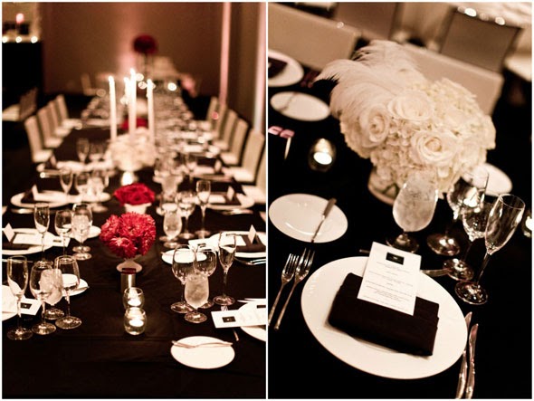 Thème de mariage noir, rouge et blanc Tout pour mon mariage Thème de mariage noir, rouge et blanc Tout pour mon mariage