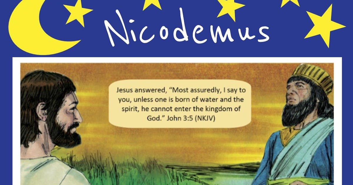 Bible Fun For Kids Nicodemus
