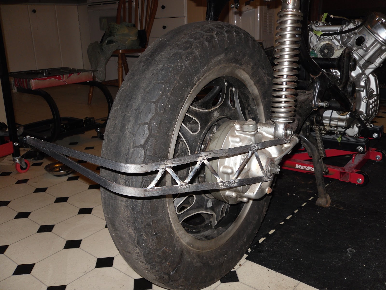 Honda custom Build License plate bracket