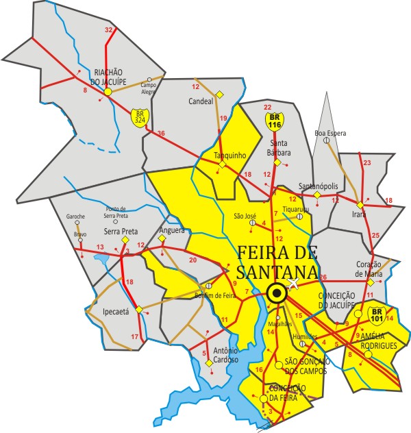 RMFS Região Metropolitana de Feira de