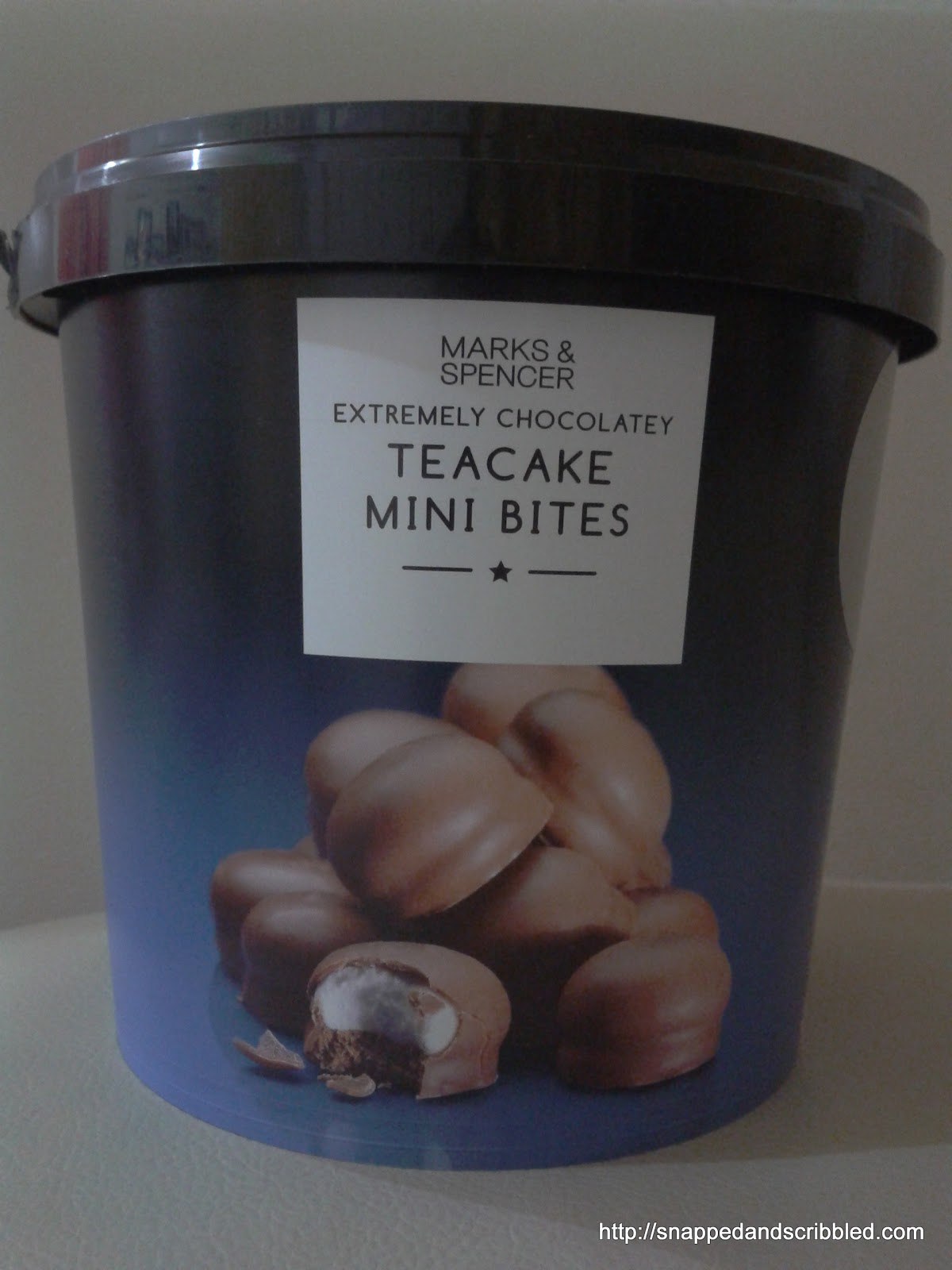 Marks & Spencer Tea Cake Mini Bites Snapped and Scribbled