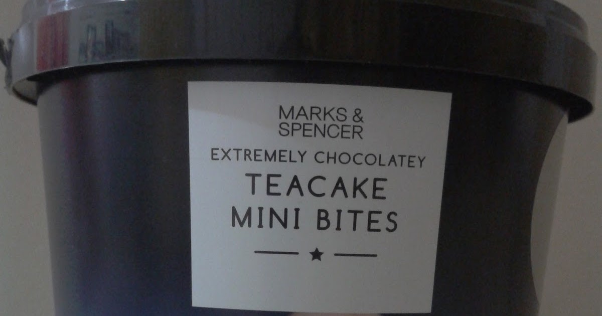 Marks & Spencer Tea Cake Mini Bites Snapped and Scribbled