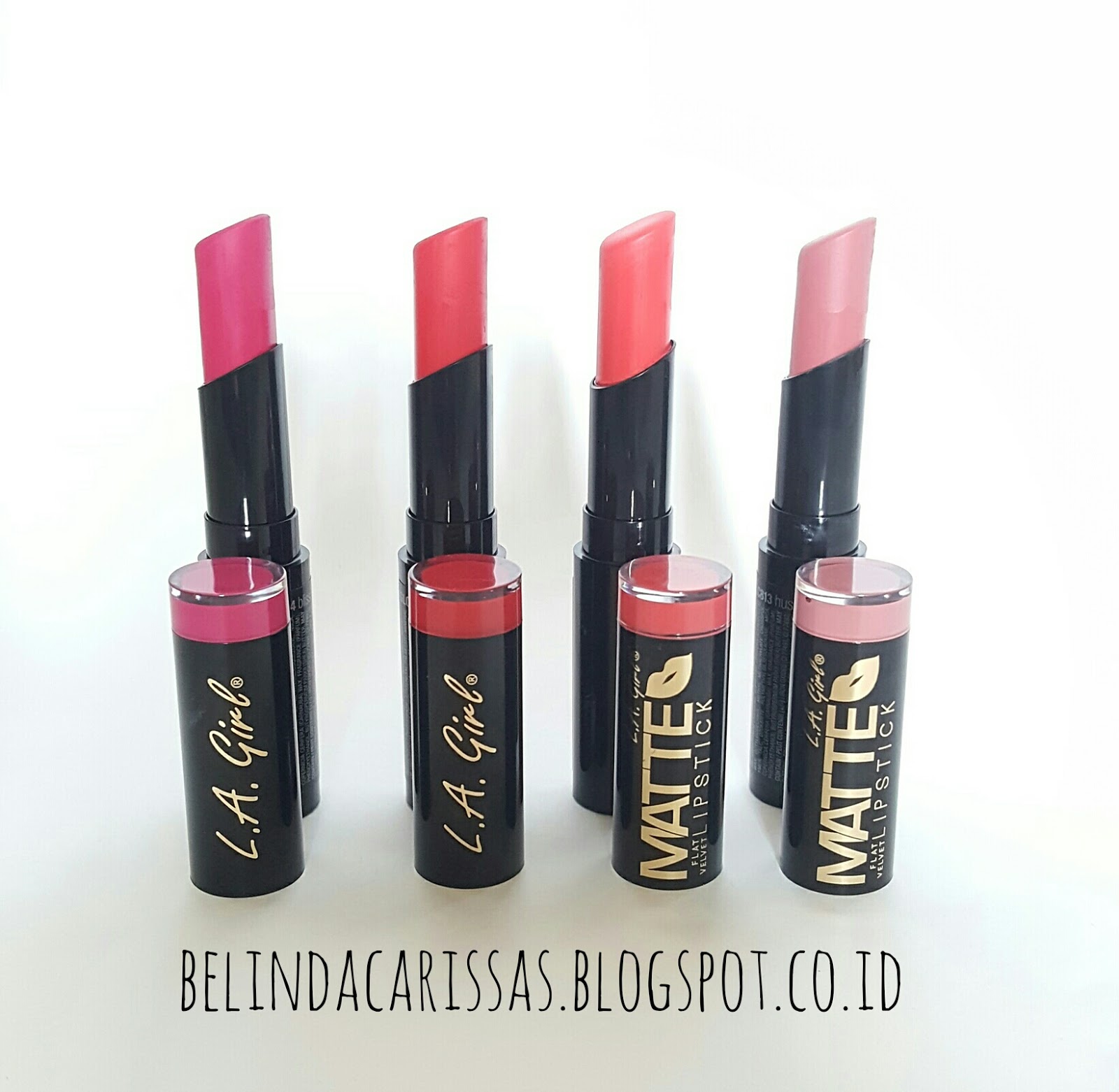 [REVIEW] Drugstore Lipstick Matte yang murah! ft. LA GIRL Matte Flat
