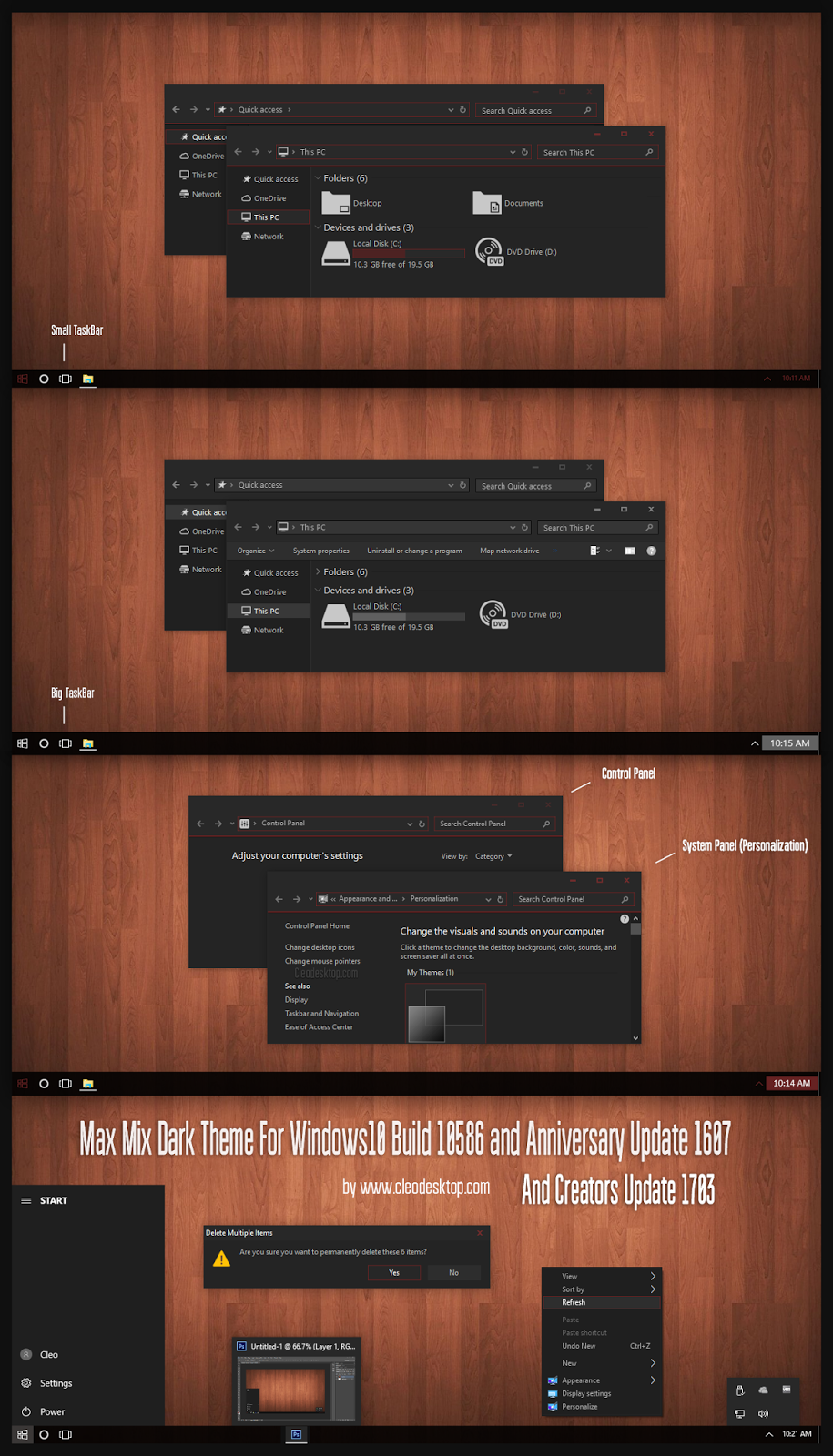 black theme for windows 10 1703 black theme for windows 10 1703