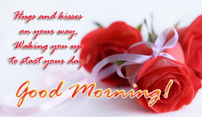 Good Morning wishes with Rose 